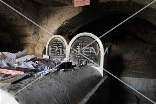 Ancient cemetery in Safed