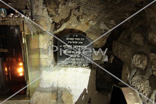 Ancient cemetery in Safed