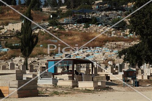 Ancient cemetery in Safed