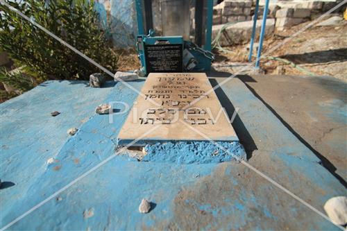 Ancient cemetery in Safed