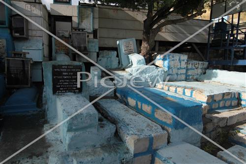 Ancient cemetery in Safed