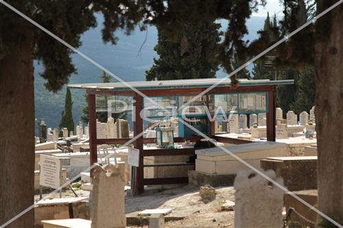 Ancient cemetery in Safed