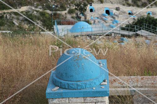 Ancient cemetery in Safed