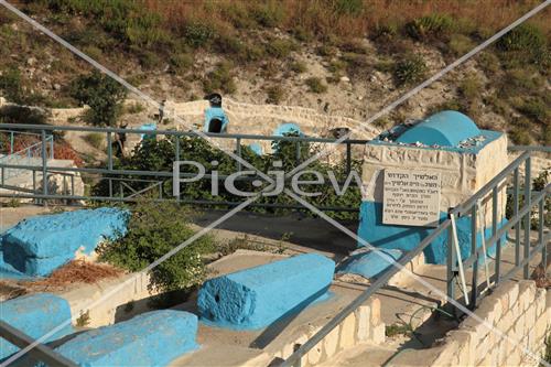 Ancient cemetery in Safed