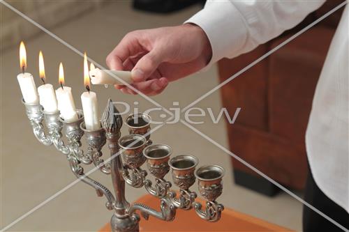 hanukkah dreidel Menorah