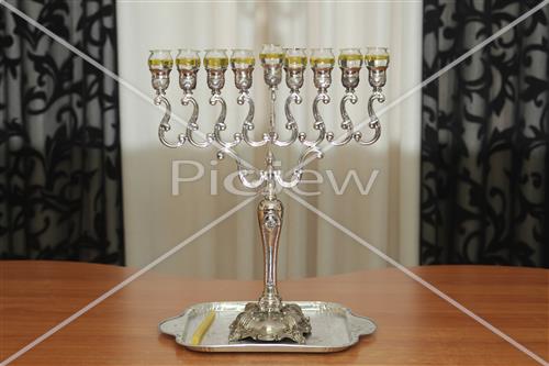 hanukkah dreidel Menorah