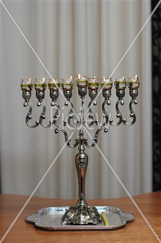 hanukkah dreidel Menorah