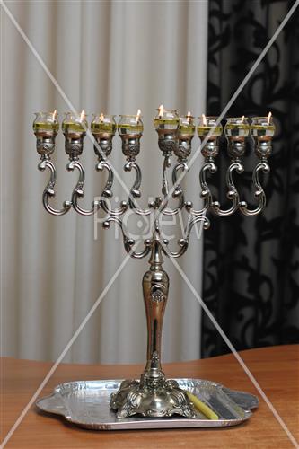 hanukkah dreidel Menorah