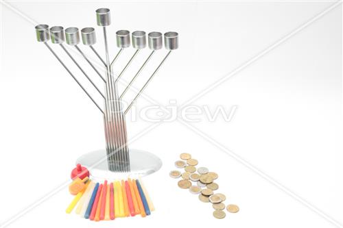 hanukkah dreidel Menorah