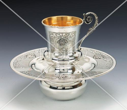 Shabbat table silverware