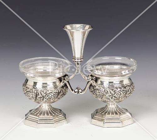 Shabbat table silverware