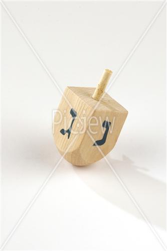 Dreidel in motion