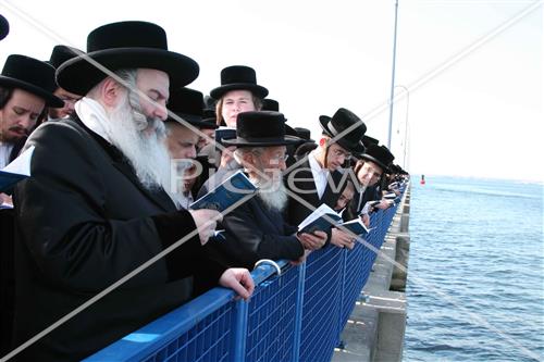 tashlich in Bobov