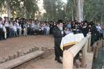 The Rebbe and Chassidim do Tashlich for the Day of Atonement