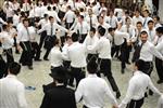 Sefer Torah at Kol Ya&#39;akov in the Bait Vagan in Jerusalem, headed by Rabbi Yehudah Ades