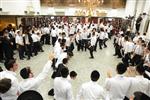 Sefer Torah at Kol Ya&#39;akov in the Bait Vagan in Jerusalem, headed by Rabbi Yehudah Ades