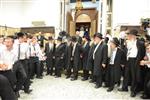 Sefer Torah at Kol Ya&#39;akov in the Bait Vagan in Jerusalem, headed by Rabbi Yehudah Ades