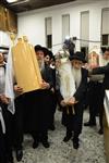 Sefer Torah at Kol Ya&#39;akov in the Bait Vagan in Jerusalem, headed by Rabbi Yehudah Ades