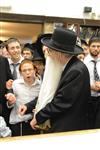 Sefer Torah at Kol Ya&#39;akov in the Bait Vagan in Jerusalem, headed by Rabbi Yehudah Ades