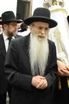 Sefer Torah at Kol Ya&#39;akov in the Bait Vagan in Jerusalem, headed by Rabbi Yehudah Ades