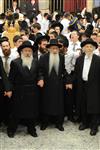 Sefer Torah at Kol Ya&#39;akov in the Bait Vagan in Jerusalem, headed by Rabbi Yehudah Ades