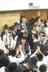 Sefer Torah at Kol Ya&#39;akov in the Bait Vagan in Jerusalem, headed by Rabbi Yehudah Ades