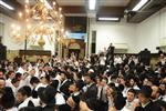 Sefer Torah at Kol Ya&#39;akov in the Bait Vagan in Jerusalem, headed by Rabbi Yehudah Ades