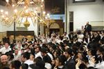 Sefer Torah at Kol Ya&#39;akov in the Bait Vagan in Jerusalem, headed by Rabbi Yehudah Ades