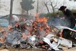 Jews burn leavened bread on Passover eve in the Upper Galilee town of Safed