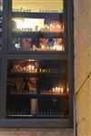 Lighting Hanukkah candles