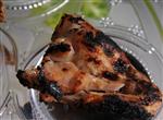 a roasted chicken wing for the seder plate 