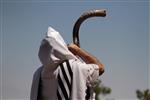 Shofar blowing a ram&#39;s horn