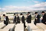 The arbiter, Rabbi Shalom Yosef Elyashiv, in Jerusalem