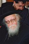 The arbiter, Rabbi Shalom Yosef Elyashiv, in Jerusalem