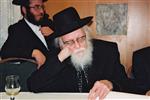 The arbiter, Rabbi Shalom Yosef Elyashiv, in Jerusalem