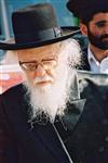 The arbiter, Rabbi Shalom Yosef Elyashiv, in Jerusalem