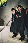 The arbiter, Rabbi Shalom Yosef Elyashiv, in Jerusalem