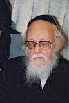 The arbiter, Rabbi Shalom Yosef Elyashiv, in Jerusalem