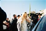 Rabbi Shalom Yosef Elyashiv with four species on Sukkot