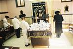 On Yom Kippur eve praying