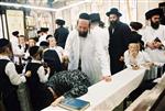 On Yom Kippur eve praying