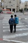 Children go to school in Jerusalem