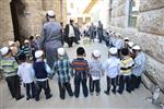 Children go to school in Jerusalem