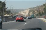 People and machines build and renovate the paths the capital city - Jerusalem