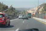 People and machines build and renovate the paths the capital city - Jerusalem