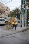 a rainy day in Jerusalem