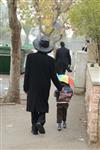 a rainy day in Jerusalem