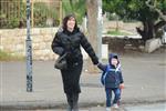 a rainy day in Jerusalem