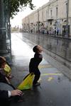 a rainy day in Jerusalem