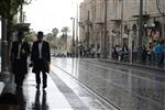 a rainy day in Jerusalem